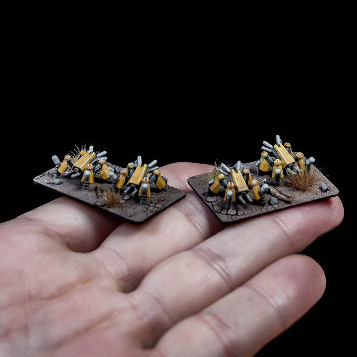 2 Player set - 6mm - The Enlisted vs The Tech - Infantry - Epic - Resin