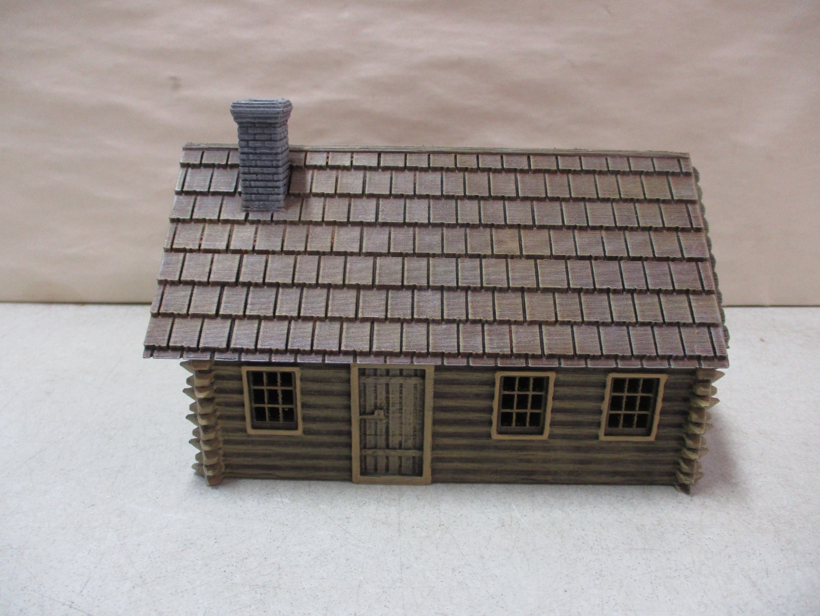 Resin Log Cabin House for Wargaming A