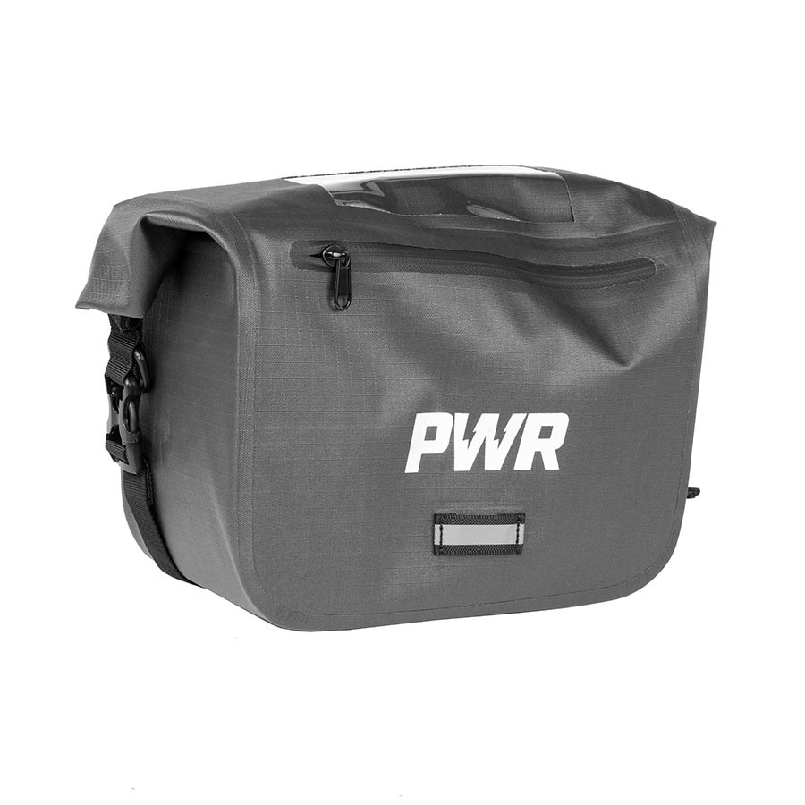 PWR Bikes Gallatin HB QR Handlebar Bag - 7.6L Waterproof Ripstop Nylon Cycling