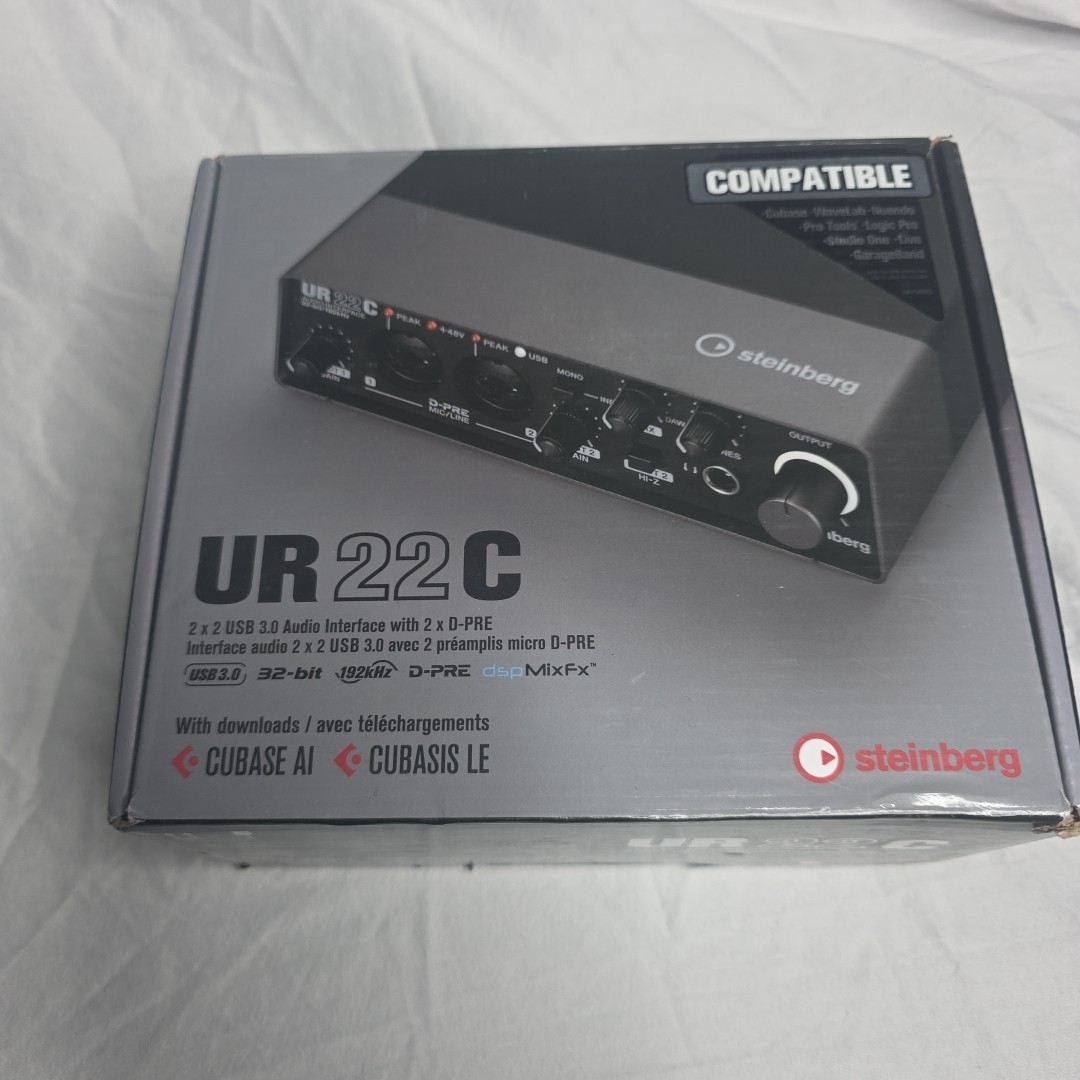 Steinberg UR22C 2x2 USB 3.0 Audio Interface New (BVL)