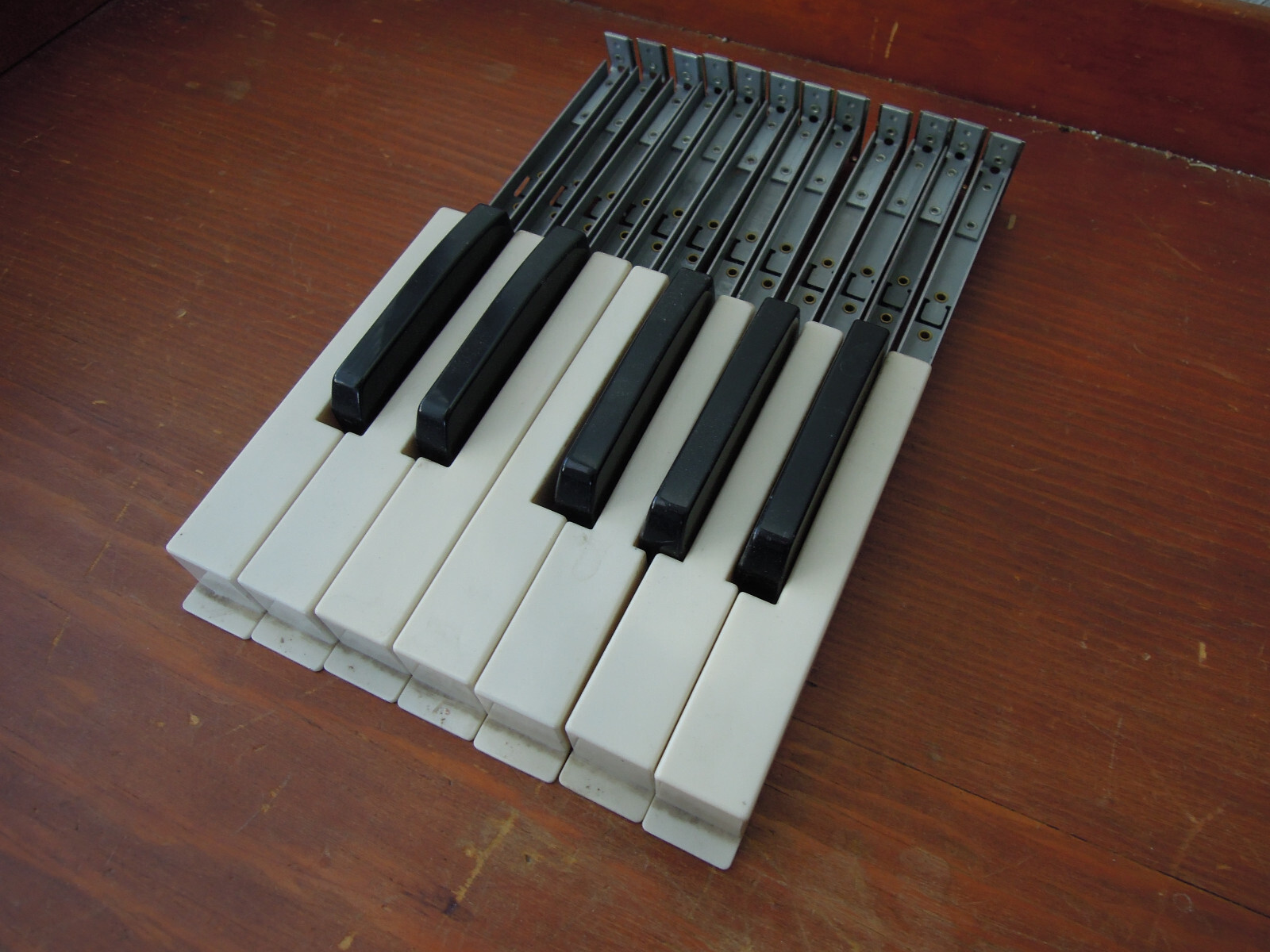 Vintage Hammond Organ Waterfall Keys Octave A100 B3 C3 M3 & Others Full Set