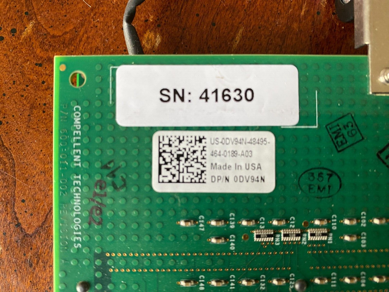 Dell Compellent 2-Port PCI Express X8 512MB Cache RAID Controller (0DV94N)