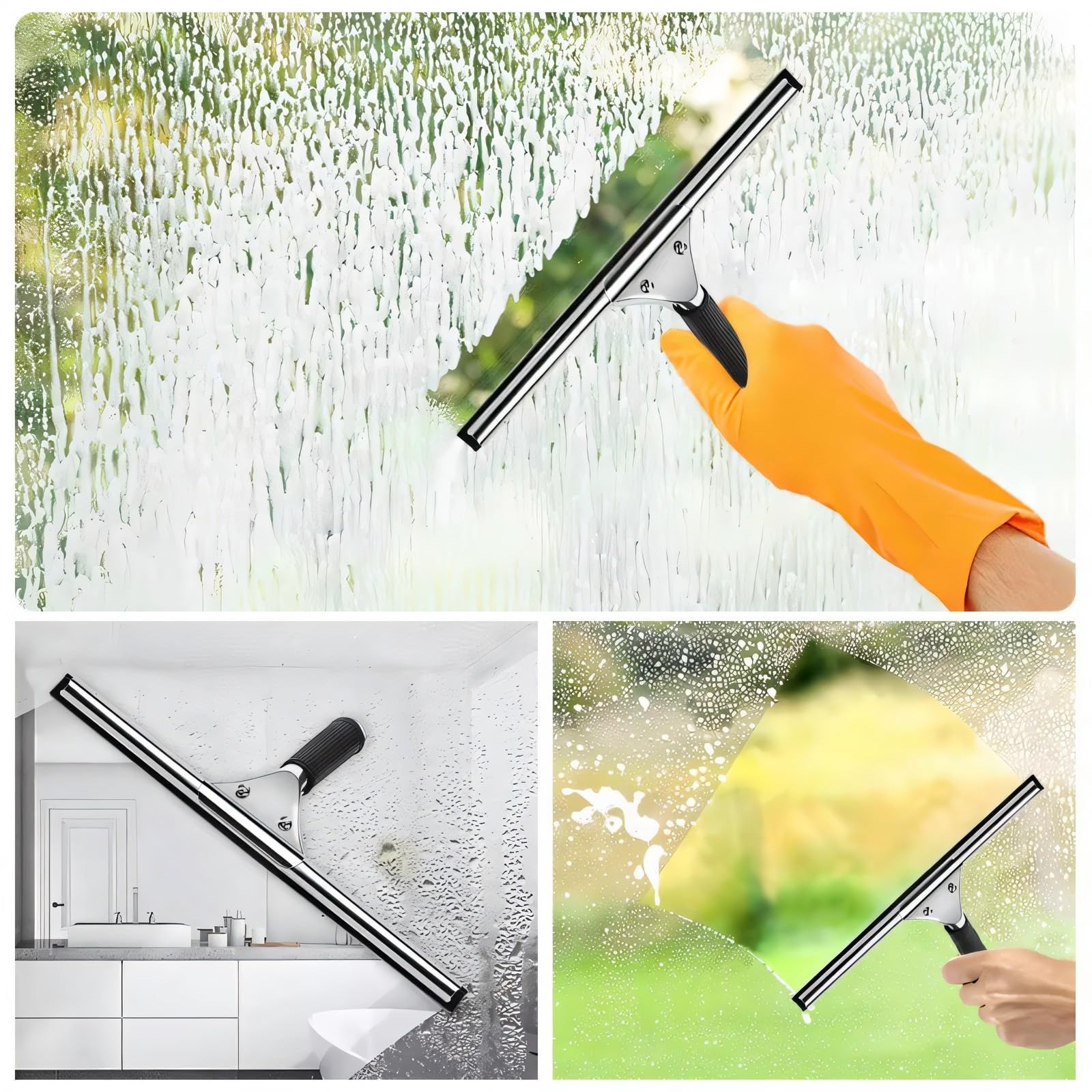41 Inch Squeegee Rubber Replacement, Squeegee Replacement Rubber Blade, Versa...