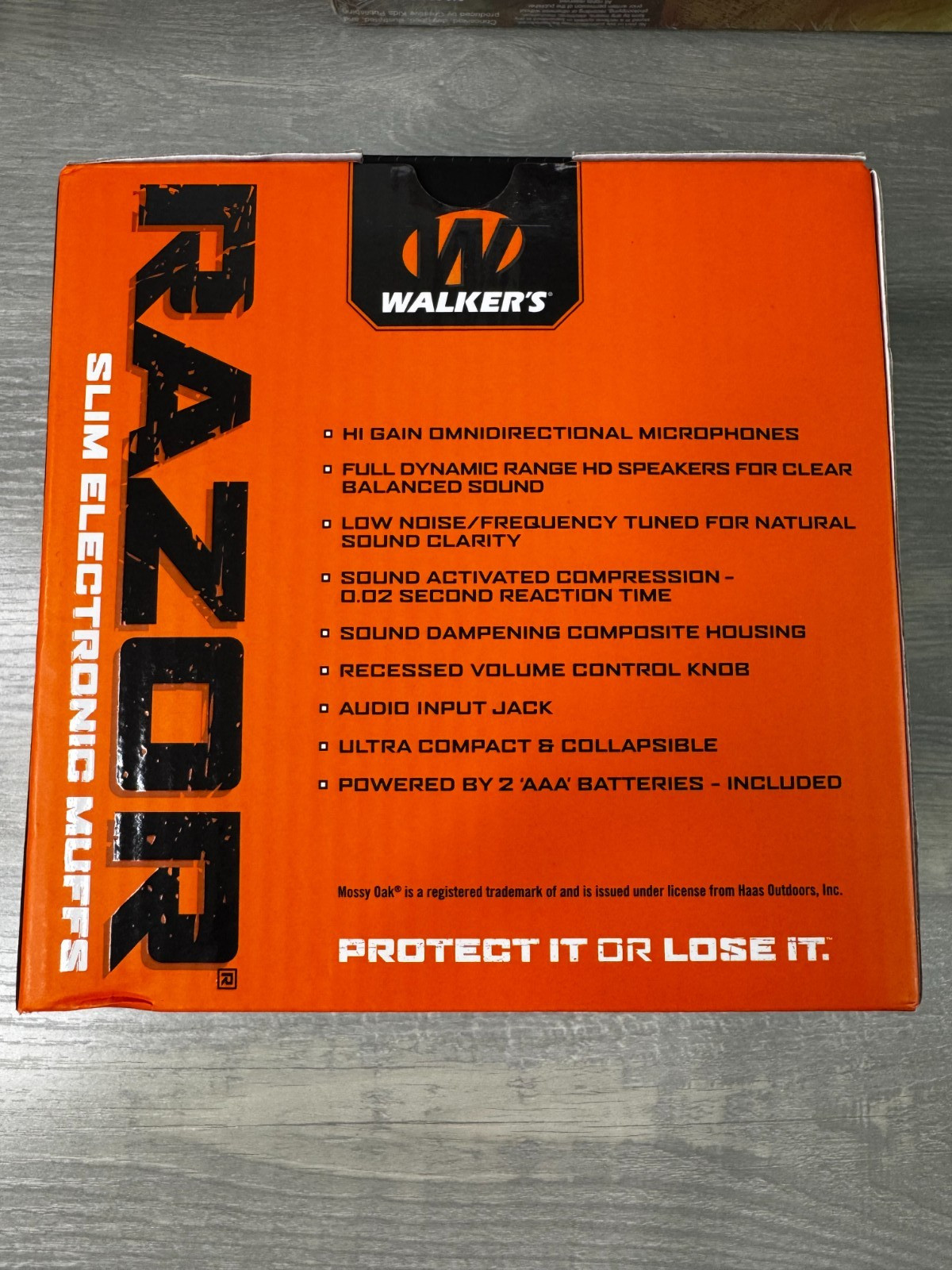 Walker Razor Slim Electronic Muffs