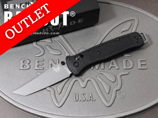 Outlet 5% Off Benchmade 537GY Bailout Plain Edge Folding Knife