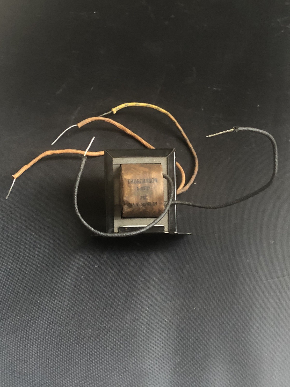 NOS Thordarson T-19F97 6.3 Volt Filament TRANSFORMER 1940s vintage