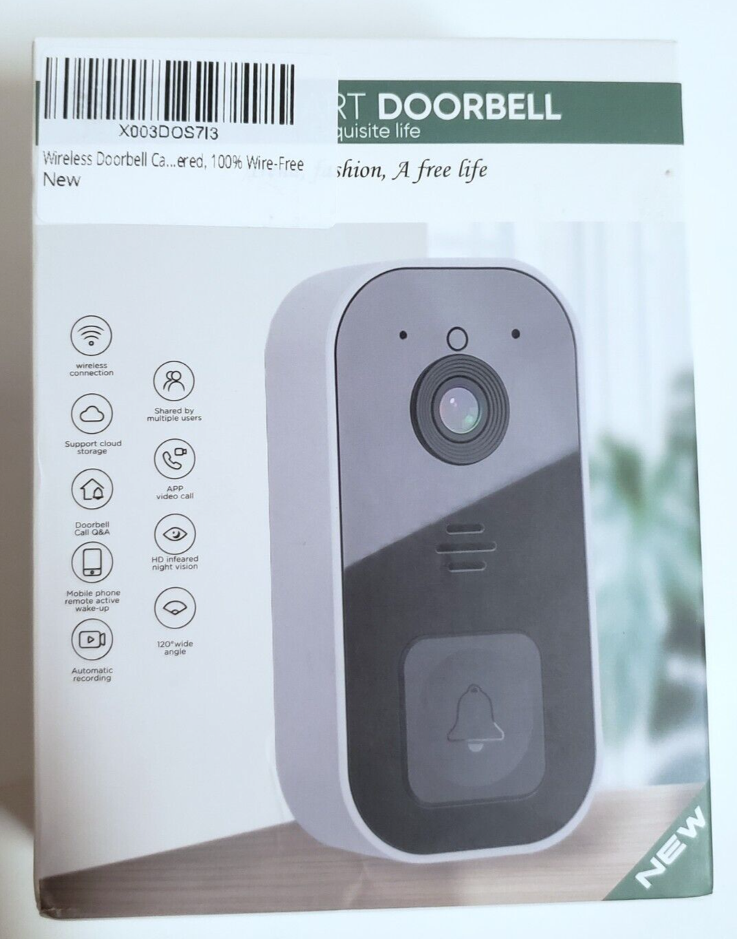 Mini Smart Doorbell - FREE SHIPPING!