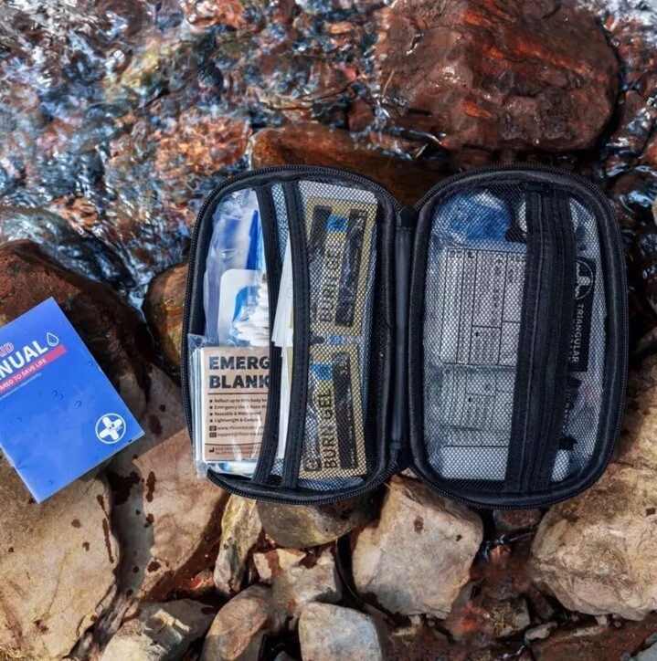 RHINO RESCUE First Aid Kit, Waterproof Portable Emergency Medical Kit for Travel