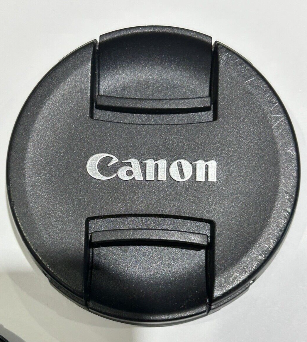 Canon 58mm Original Front Lens Cap- TOP & BOTTOM HINGE