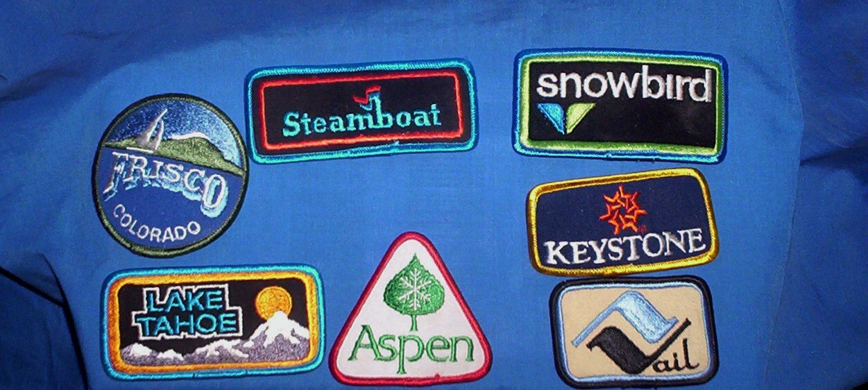 VAIL COLORADO SKI SNOWBOARD IRON ON PATCH PATCH