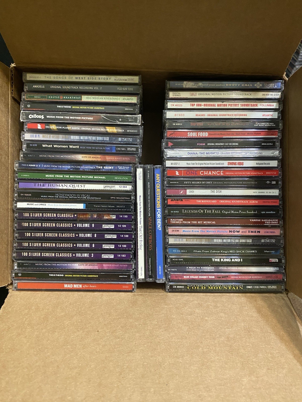 RARE OOP LOT OF 47 TV MOVIE MUSICAL SOUNDTRACK CDs Some Brand New!!!