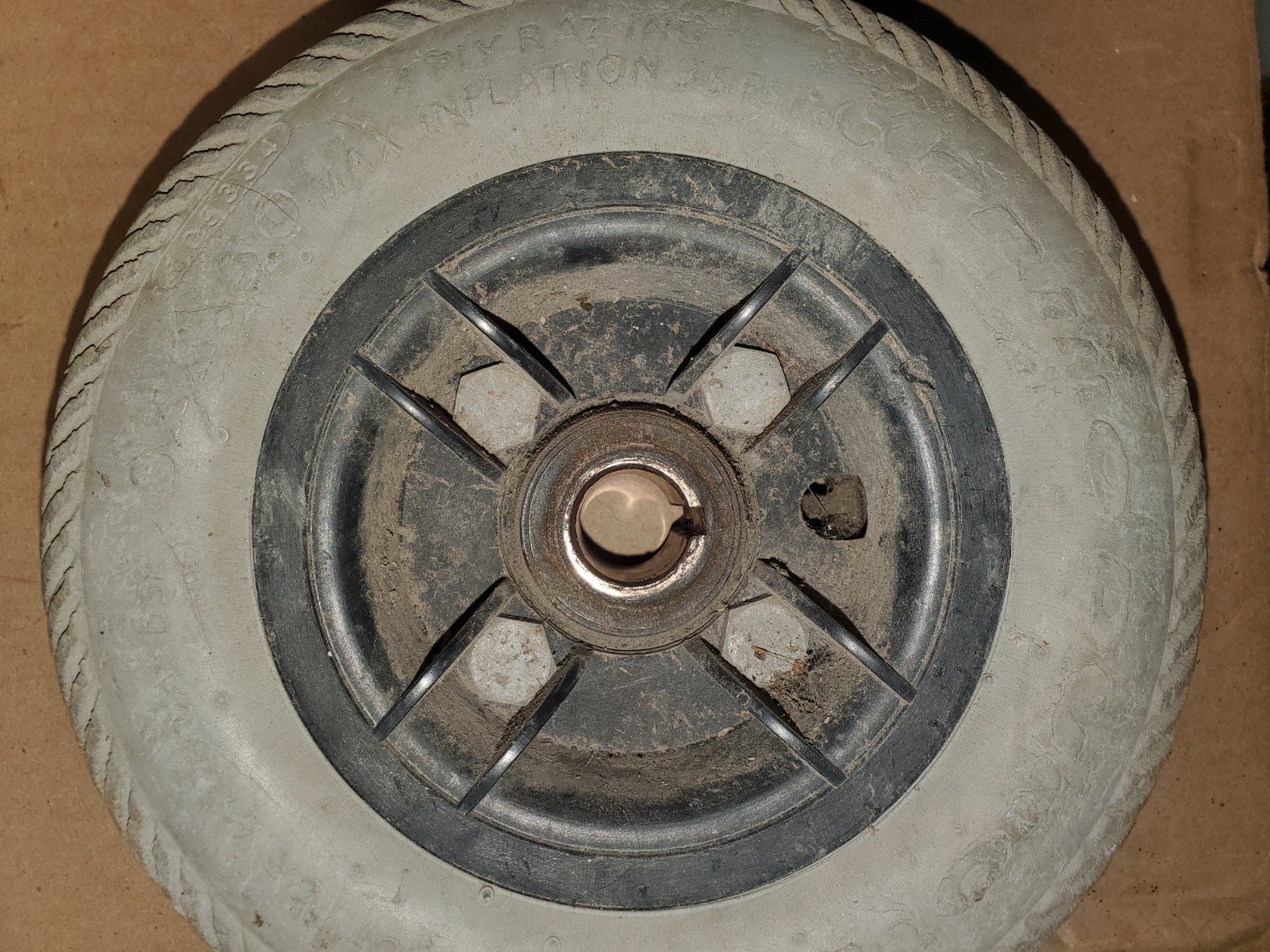 Pride Mobility Scooter Rear Wheels Set of 2. 2.50-4
