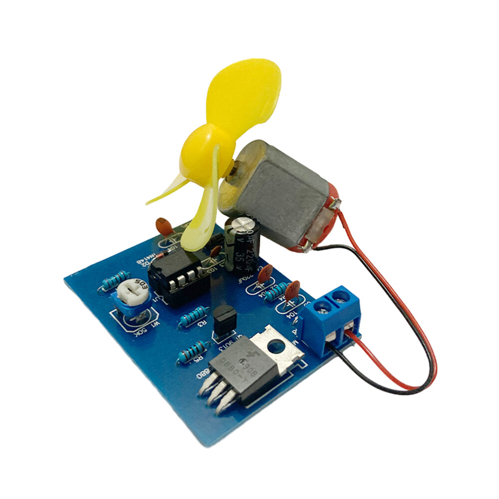 DC4.5V NE555 Pulse Width Motor Speed Controller Kit DIY Teaching Electronic