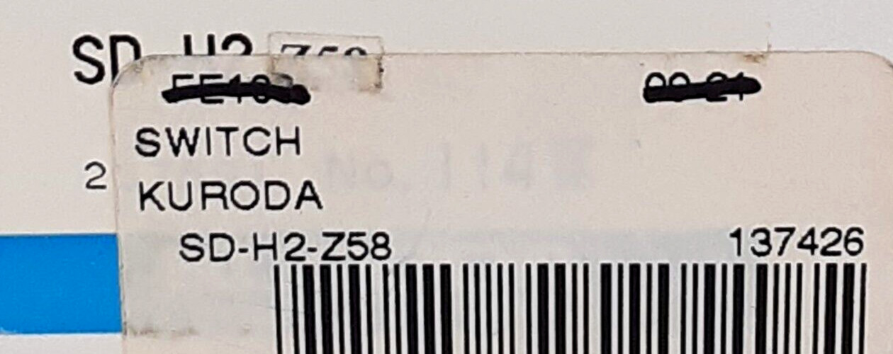 Kuroda SD-H2-Z58 Send Unit