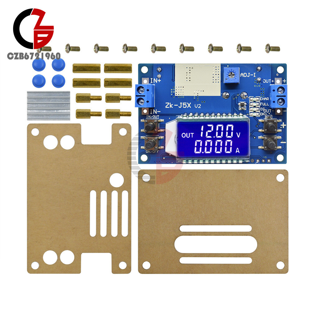 DC-DC 5A Constant Voltage Current LCD Display Adjustable Buck Step Down Module