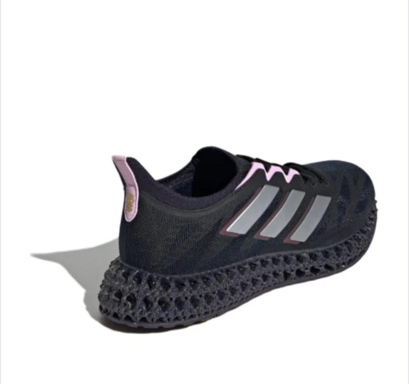 Women's Size 7.5 Adidas 4DFWD Core Black Midnight Blue Silver Shoes ID3501