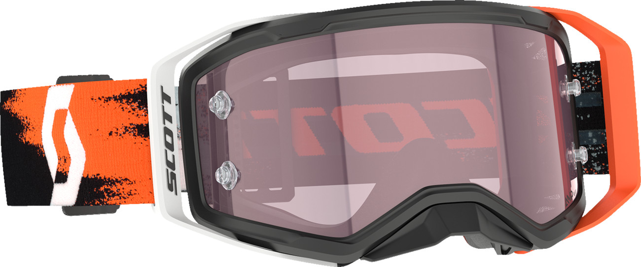 SCOTT Prospect Fits 2.0 Amp Goggle - Black/Neon Orange - Rose Lens 4214695039352