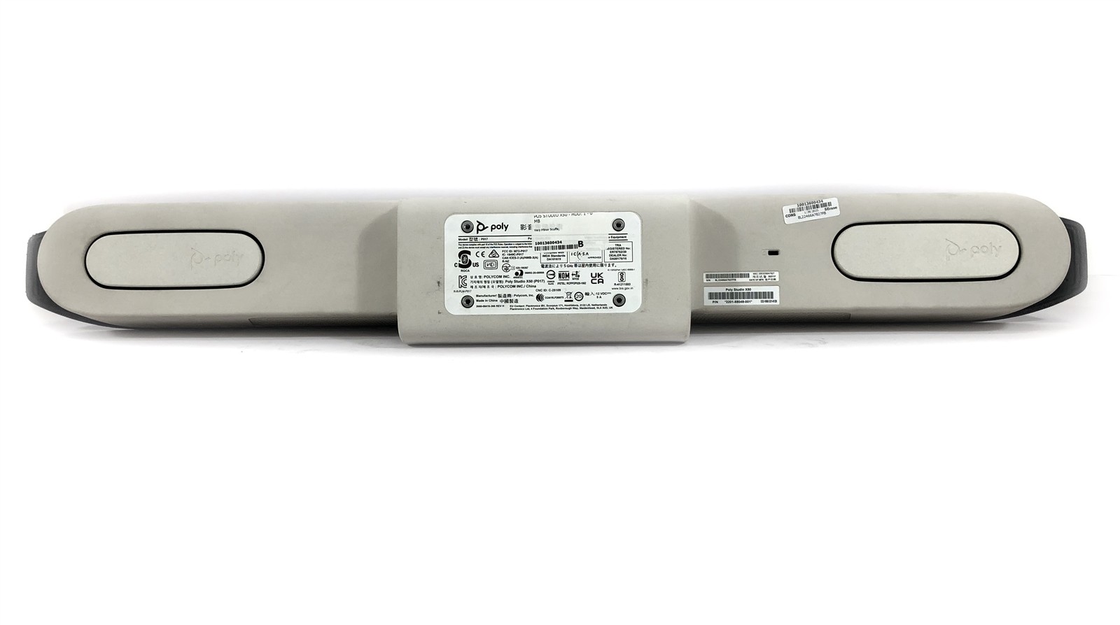 Polycom Poly Studio X50 Video Conference Bar 2201-88049-001 P017