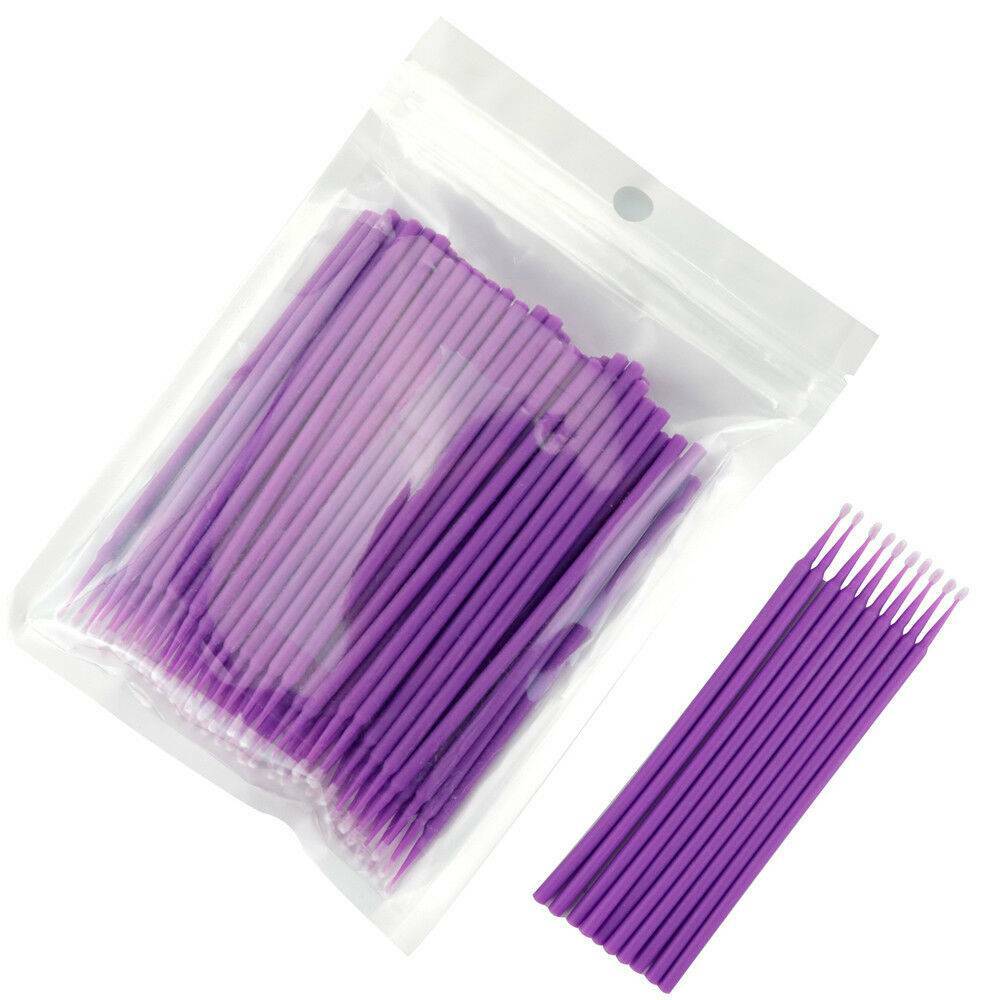 100pcs/pack Dental Microbrush Micro Brush Applicator Tip Regular/Fine/Ultrafine