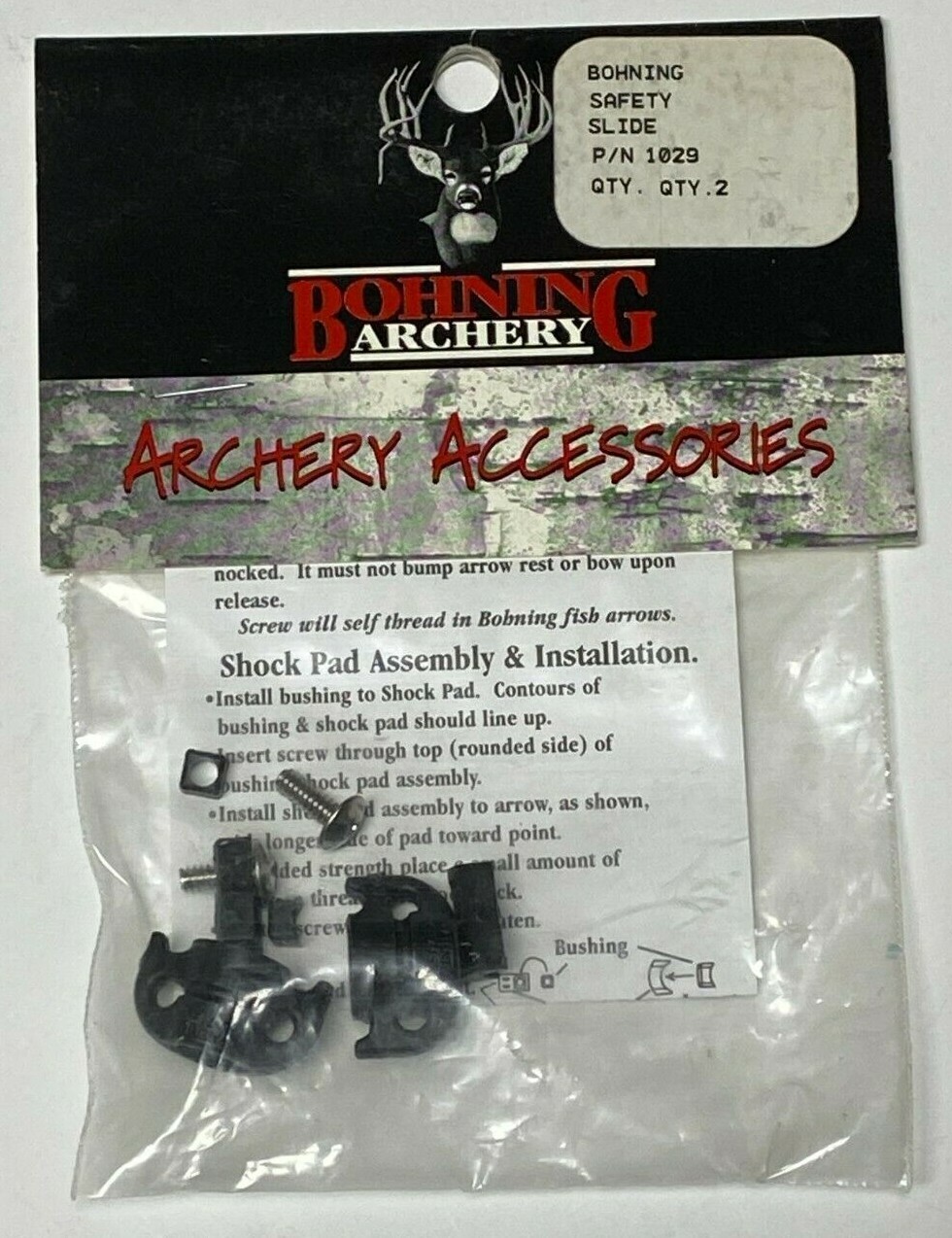 Bohning Archery Accessories Safety Slide - Contains 2