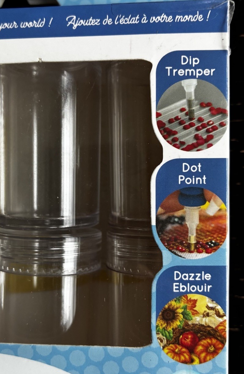 8 Pc Storage Cylinders with Lids .42oz Each