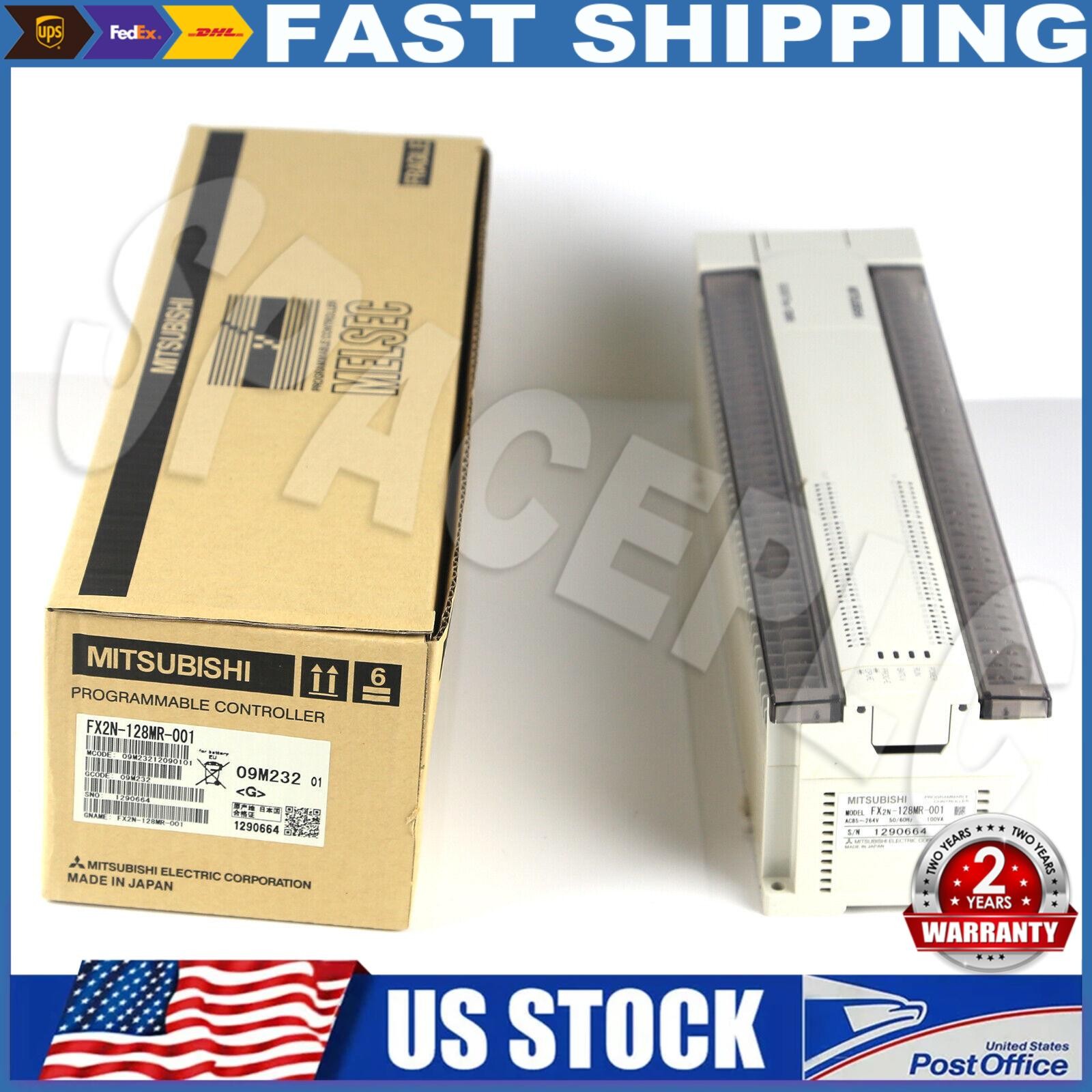 NEW Mitsubishi FX2N-128MR-001 PLC Programmable Controller