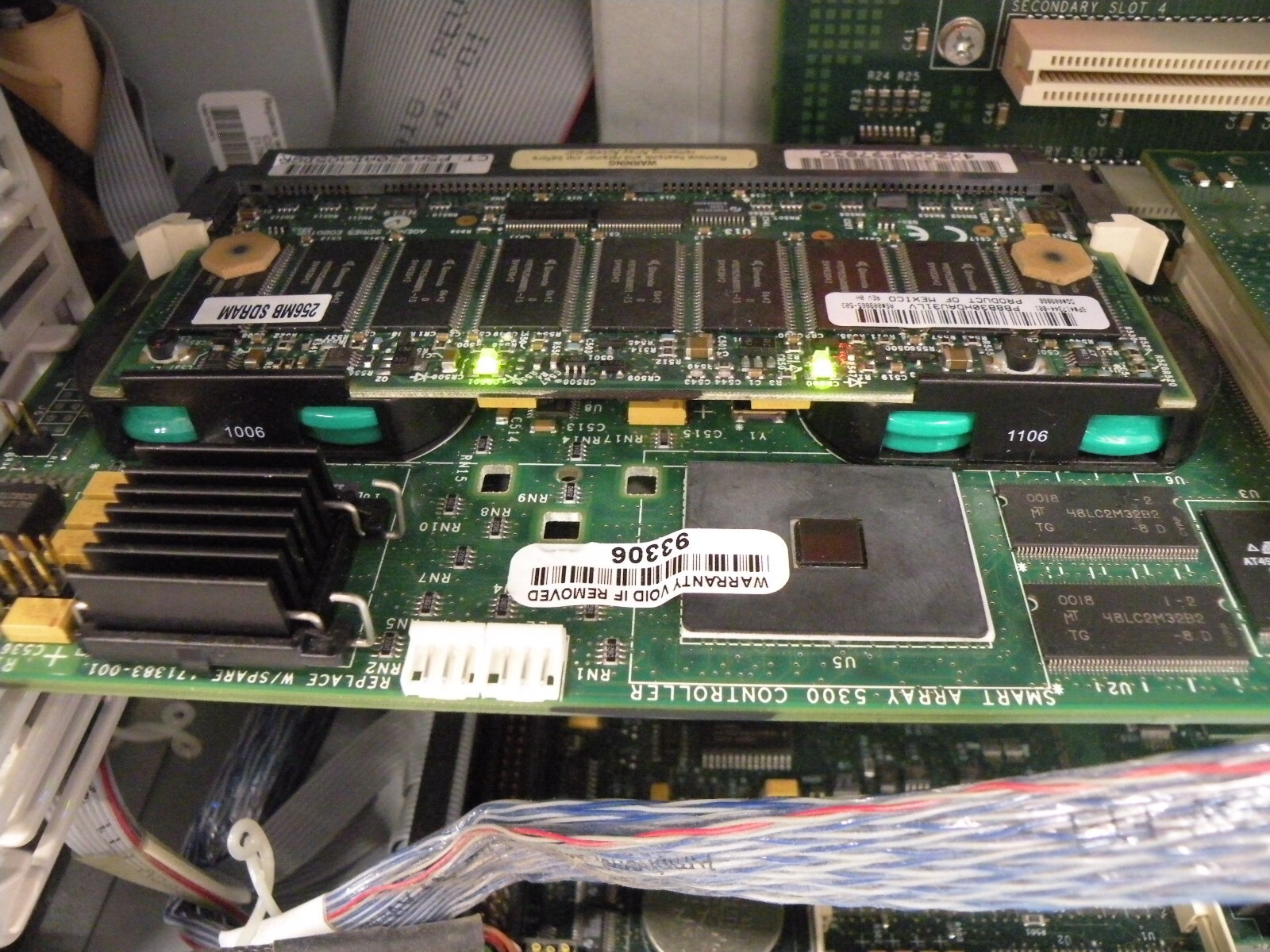 HP 3X-KZPDC-DF SMART ARRAY 5304A U3 LVD/SE SCSI RAID CONTROLLER W/ 256MB CACHE