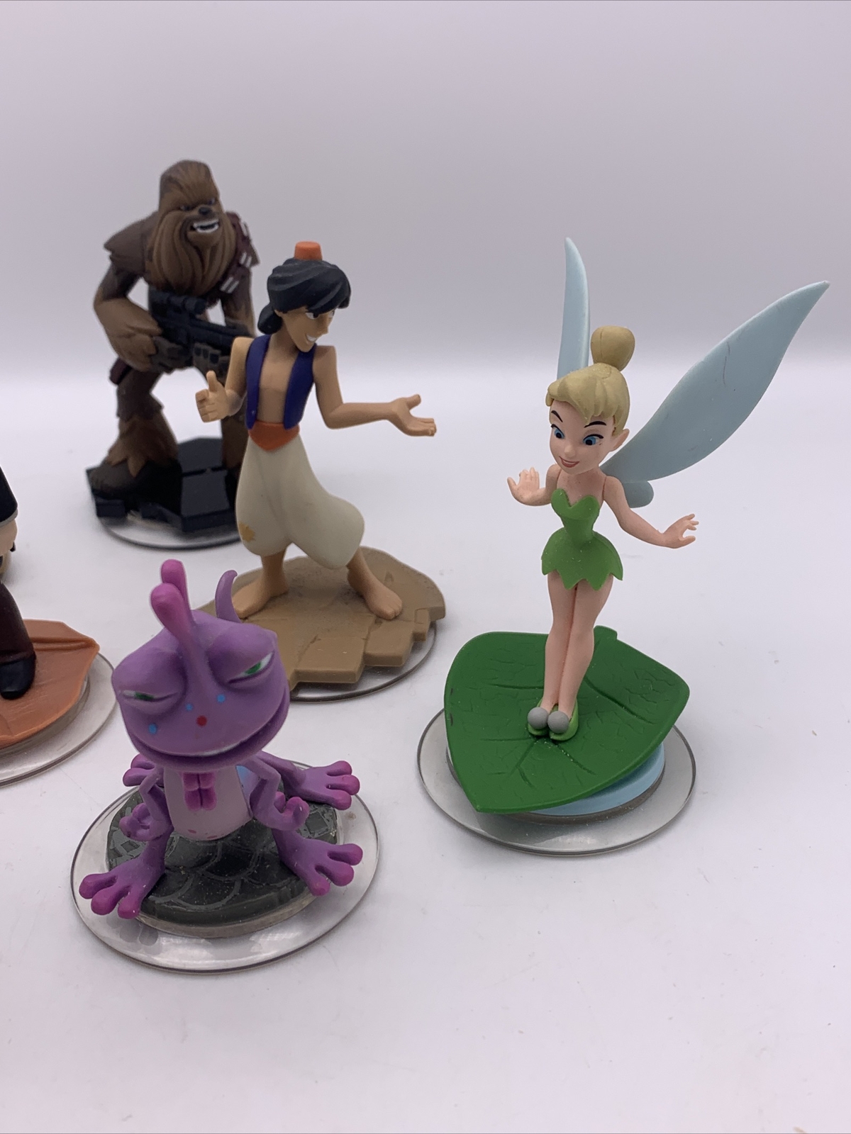 Disney Infinity Mixed lot of 8 Figures Game Pieces Character Figure Toy