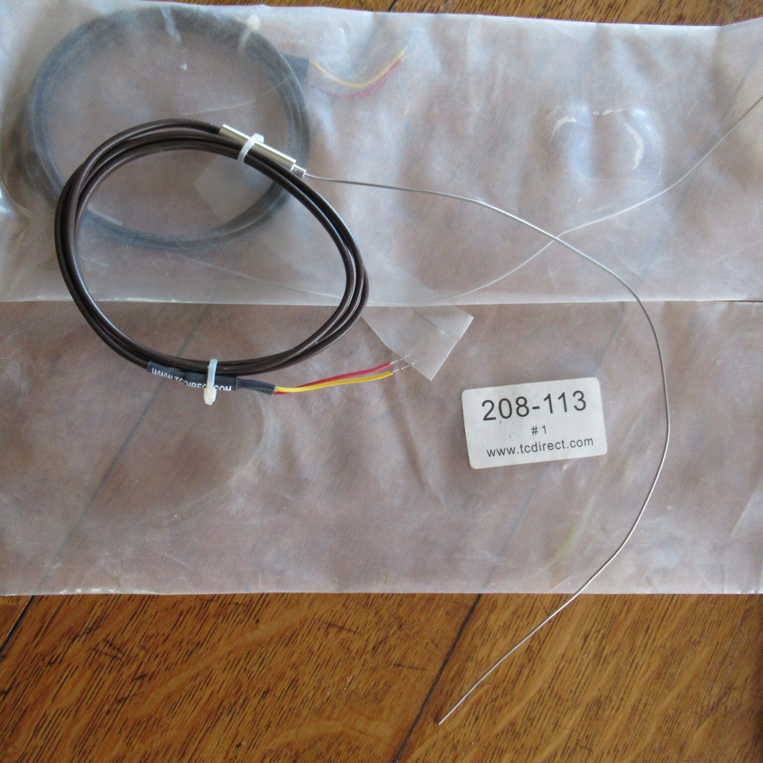 2 New Fluke Type K Thermocouple Probes.