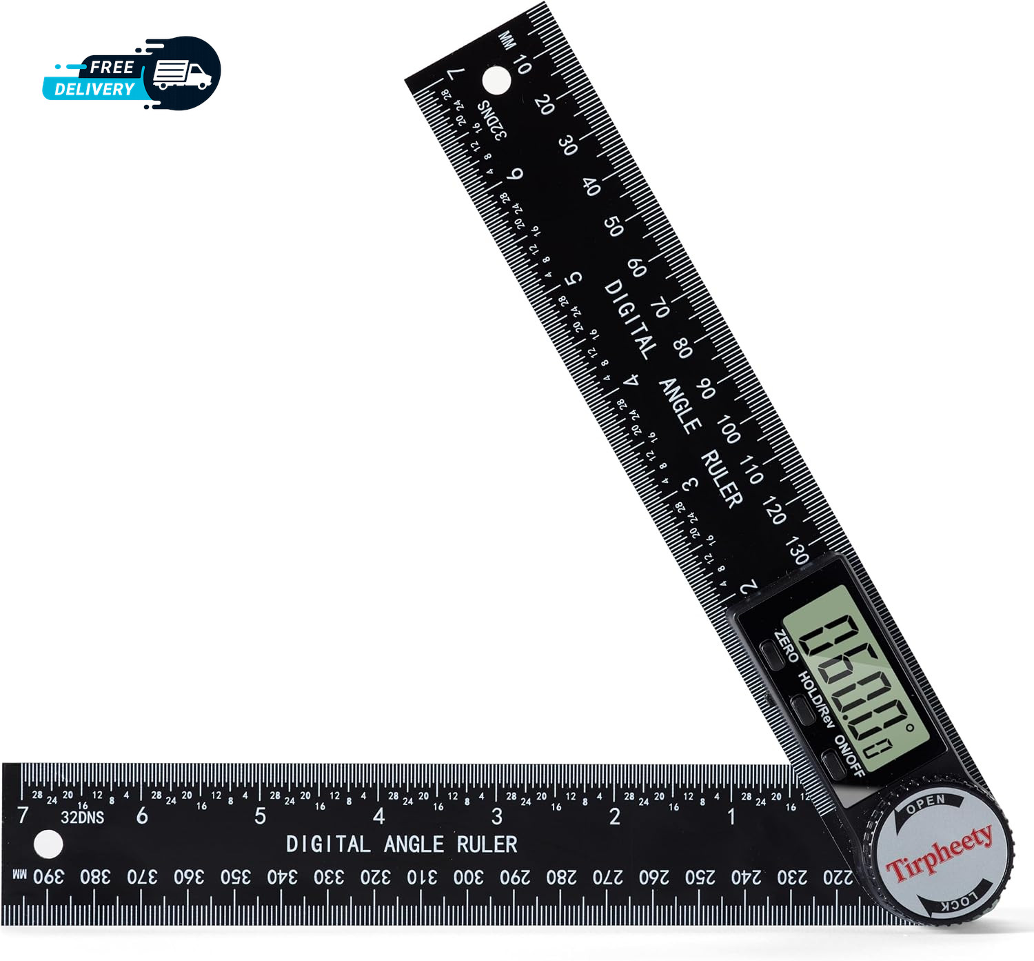 Digital Angle Finder Protractor 3Rd Generation Quick Display Angle Gauge