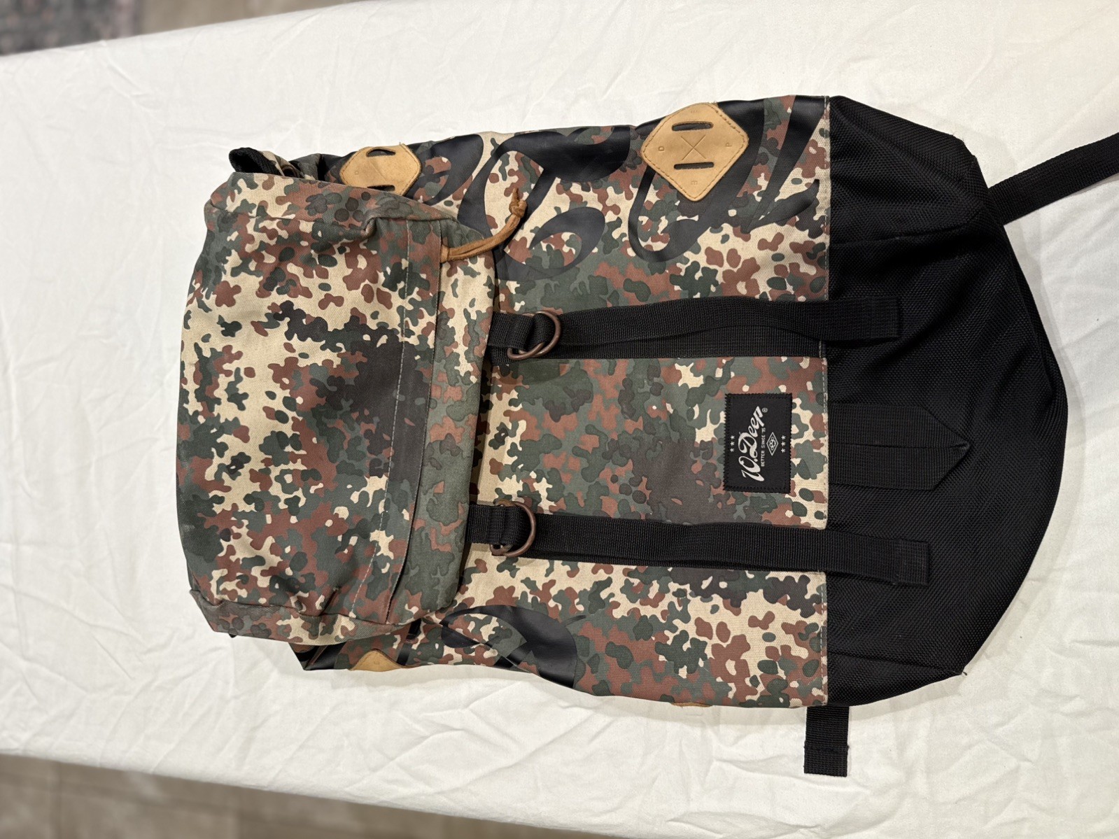RARE 10.Deep Camo Division Daypack