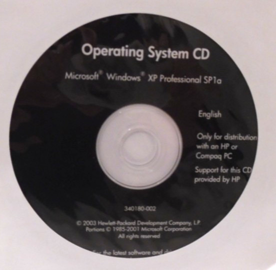 HP Pavilion zv5000 zx5000 Presario 2100 R3000 V2000 Windows XP Pro Recovery CD