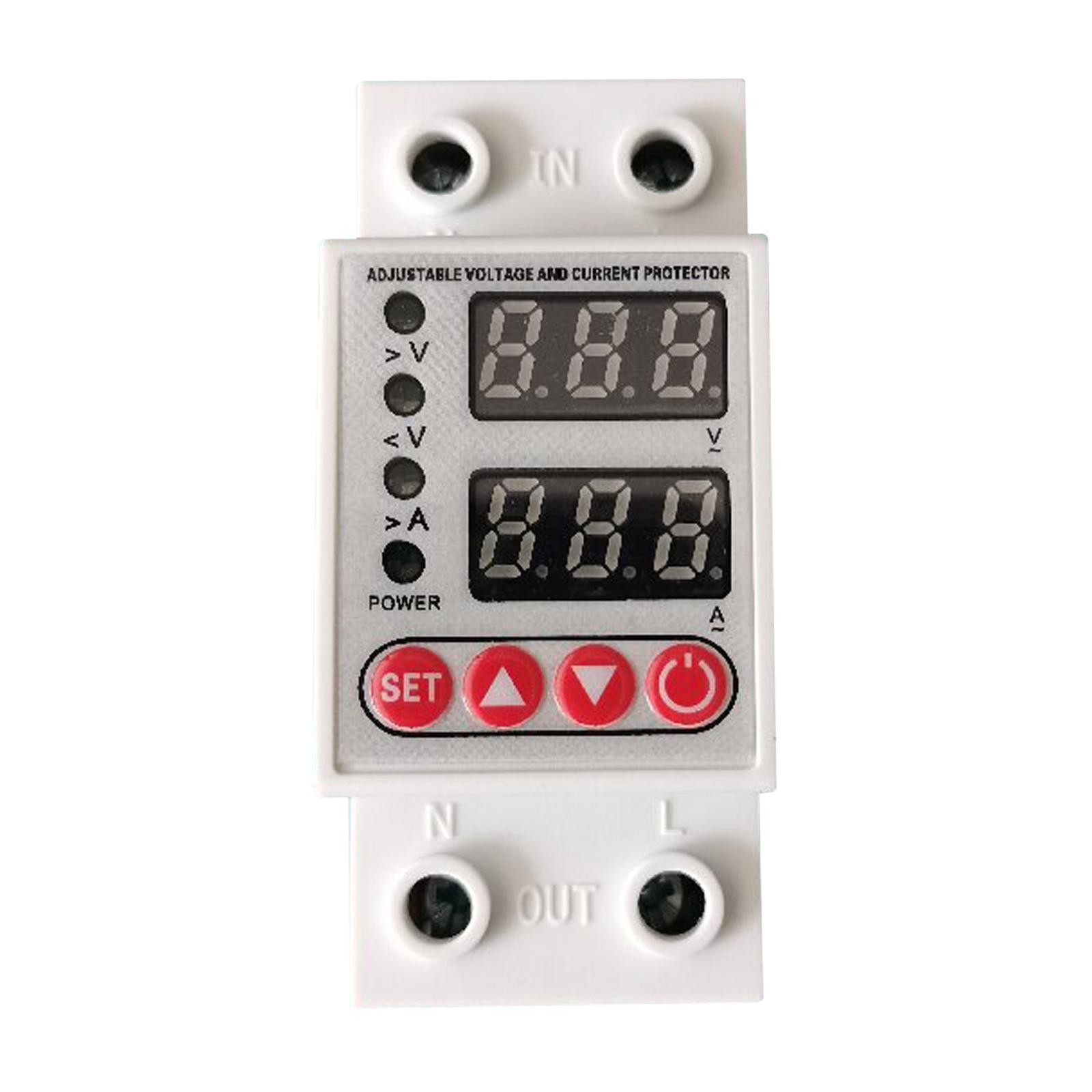 Voltage Protective Device Overcurrent Protecting Digital Display Functional