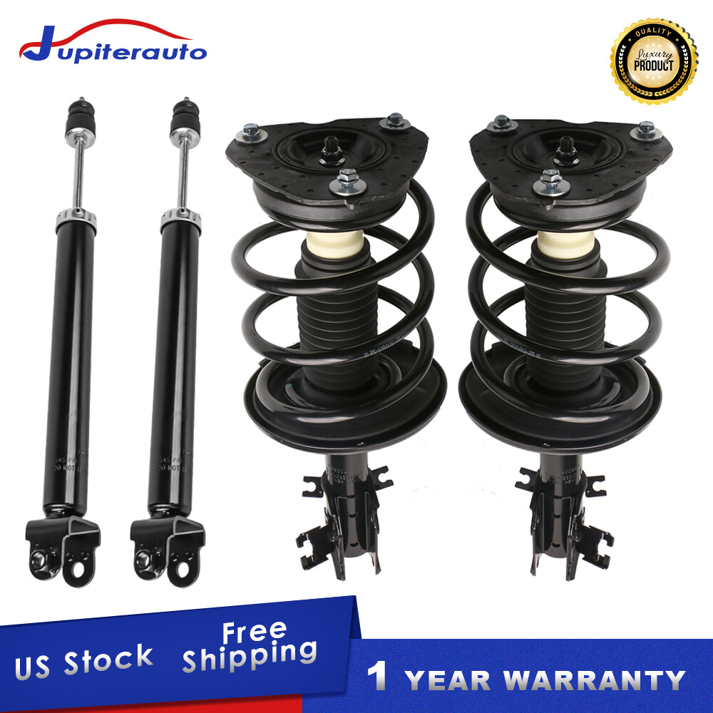 Set(4) Complete Strut Shock Absorbers ASSY For 2007-12 Nissan Altima 2.5L 172392