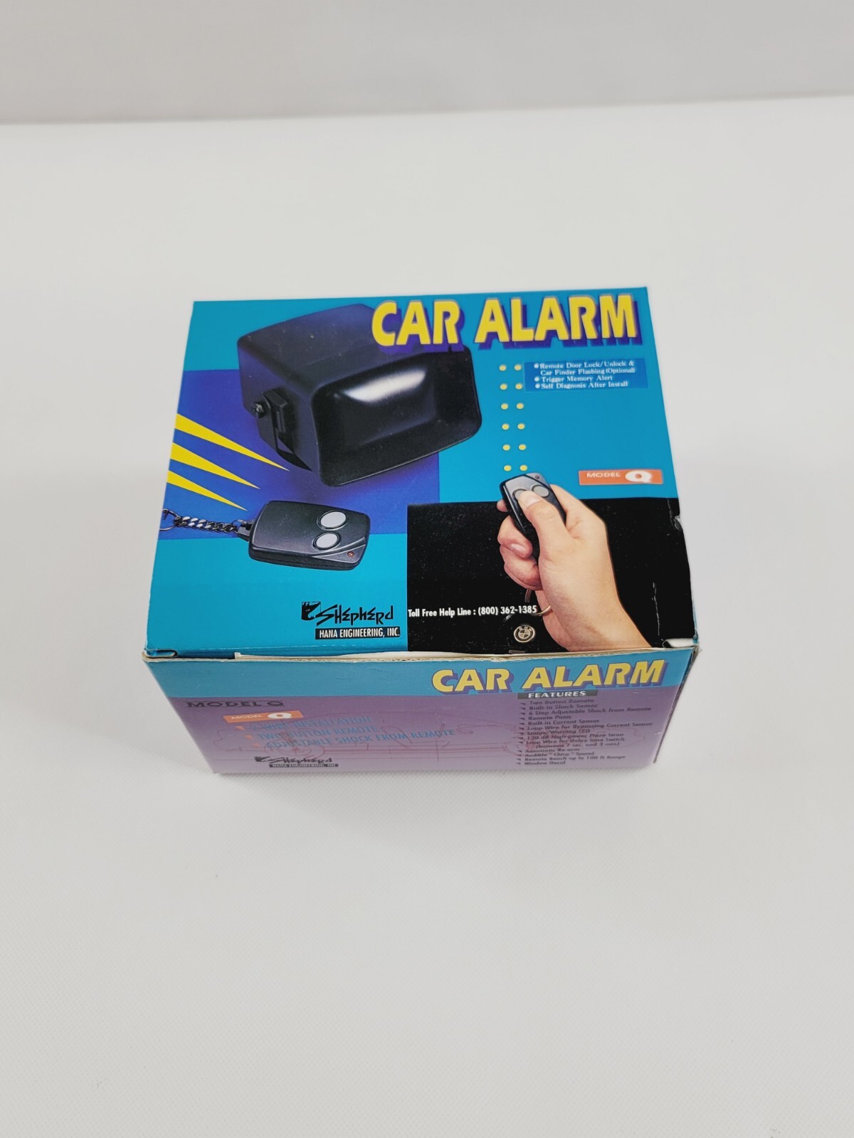 Shepard Model Q Car Alarm Hana Engineering New Open Box