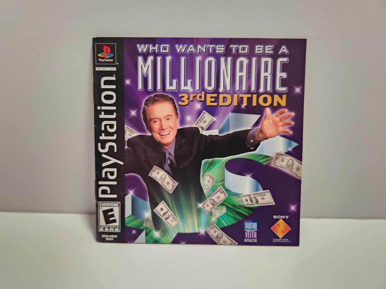 Who Wants To Be A Millionaire 3rd Edition (Sony Playstation 1) PS1 Manual Only