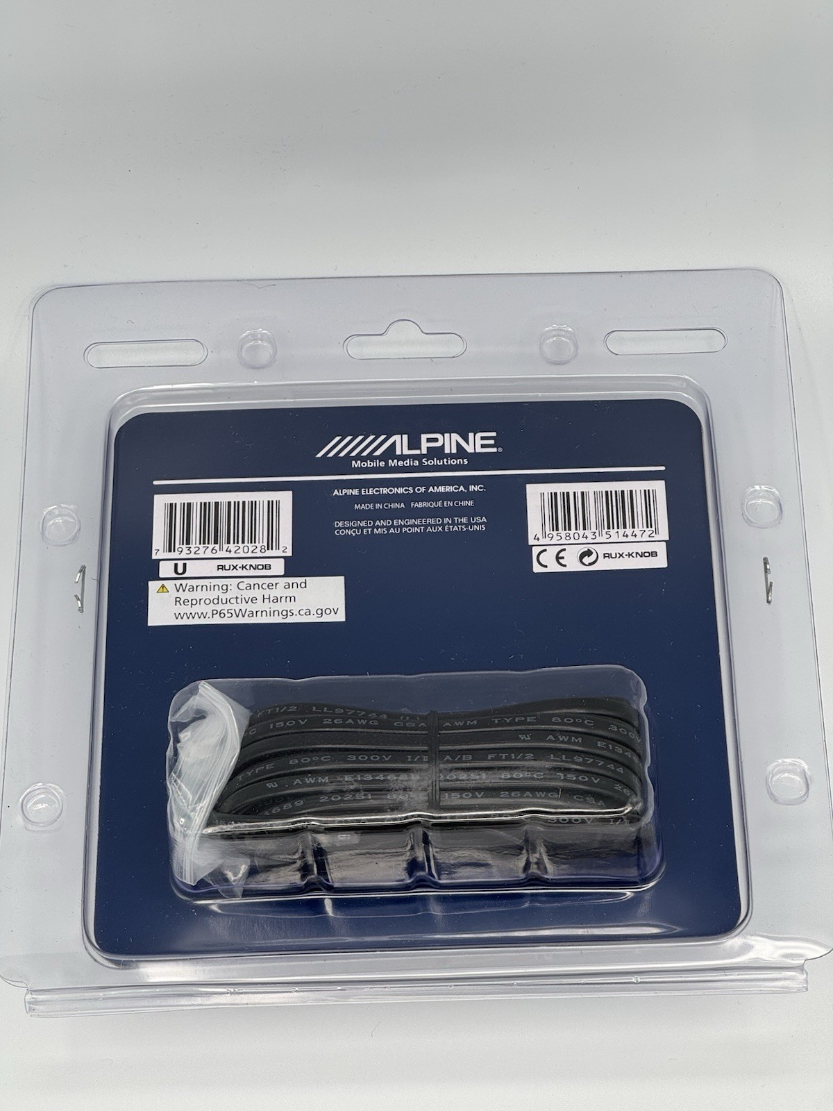 ALPINE Remote Bass Level Control Knob For SA60M Alpine Amp