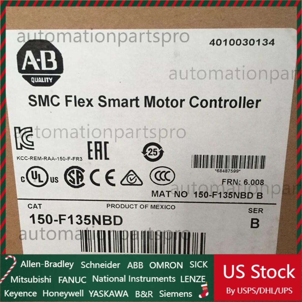 Allen-Bradley 150-F135NBD SMC Flex Smart Motor Controller AB US Free Tax