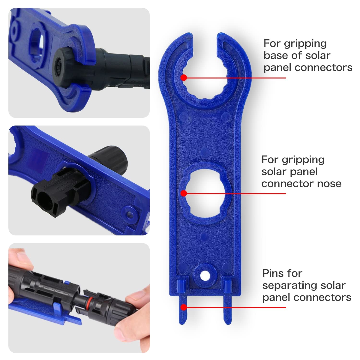 YXGOOD Solar Crimping Tool for Panel Cable with 12 Pairs Solar...