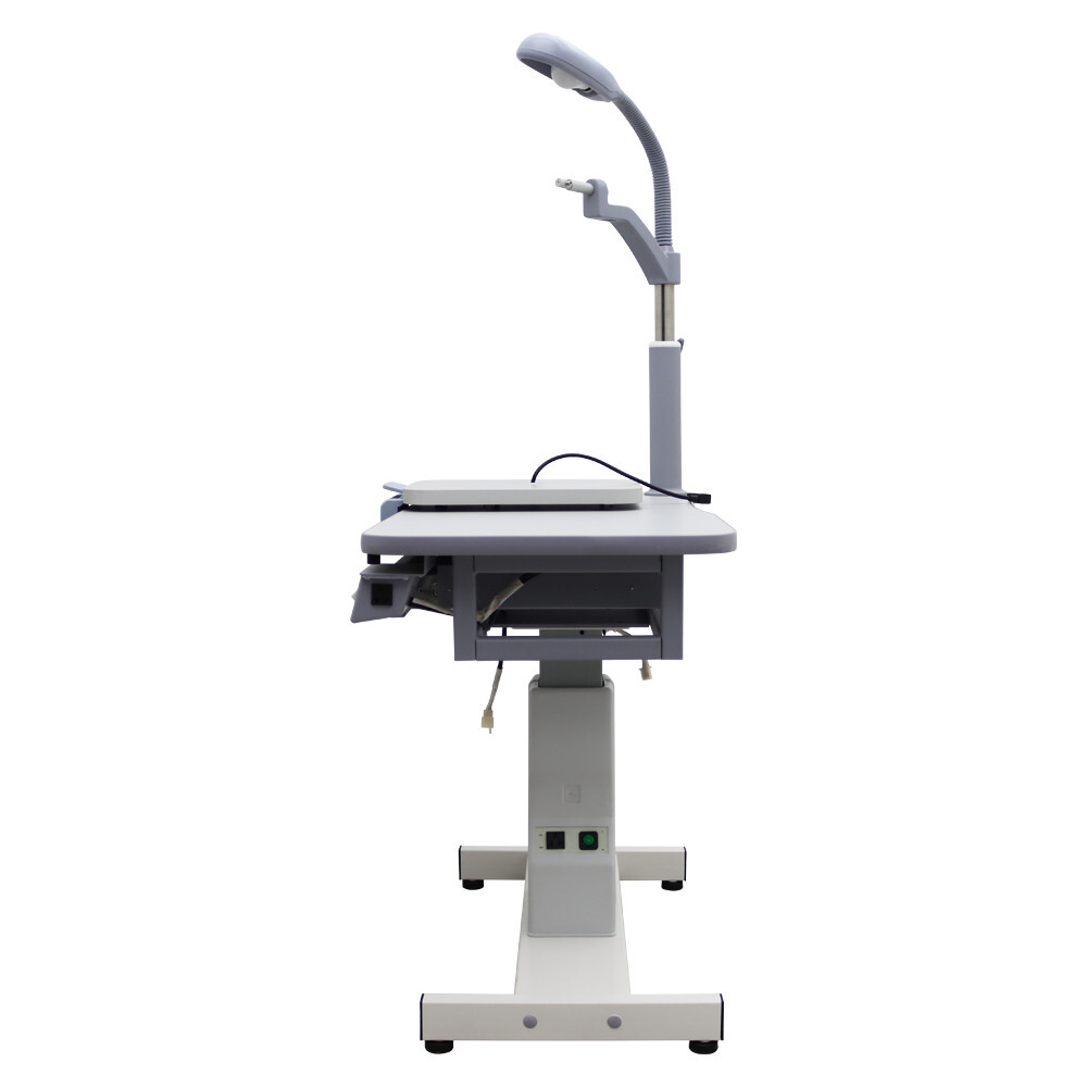 Automatic Optometry Ophthalmic Eyeglass Test Stand light Adjustable Height Table
