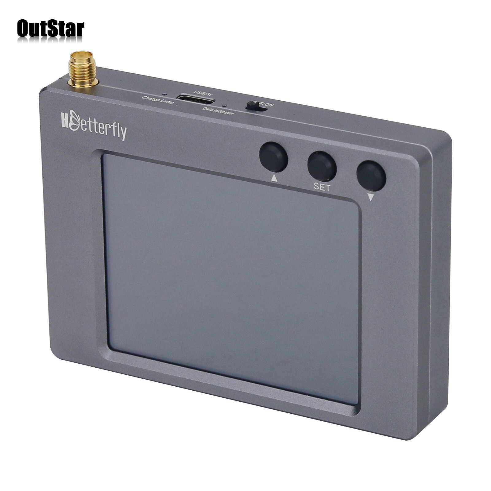 3.2" KN800 Plus 350MHz-950MHz Mic Interference Signal Analyzer Frequency Meter