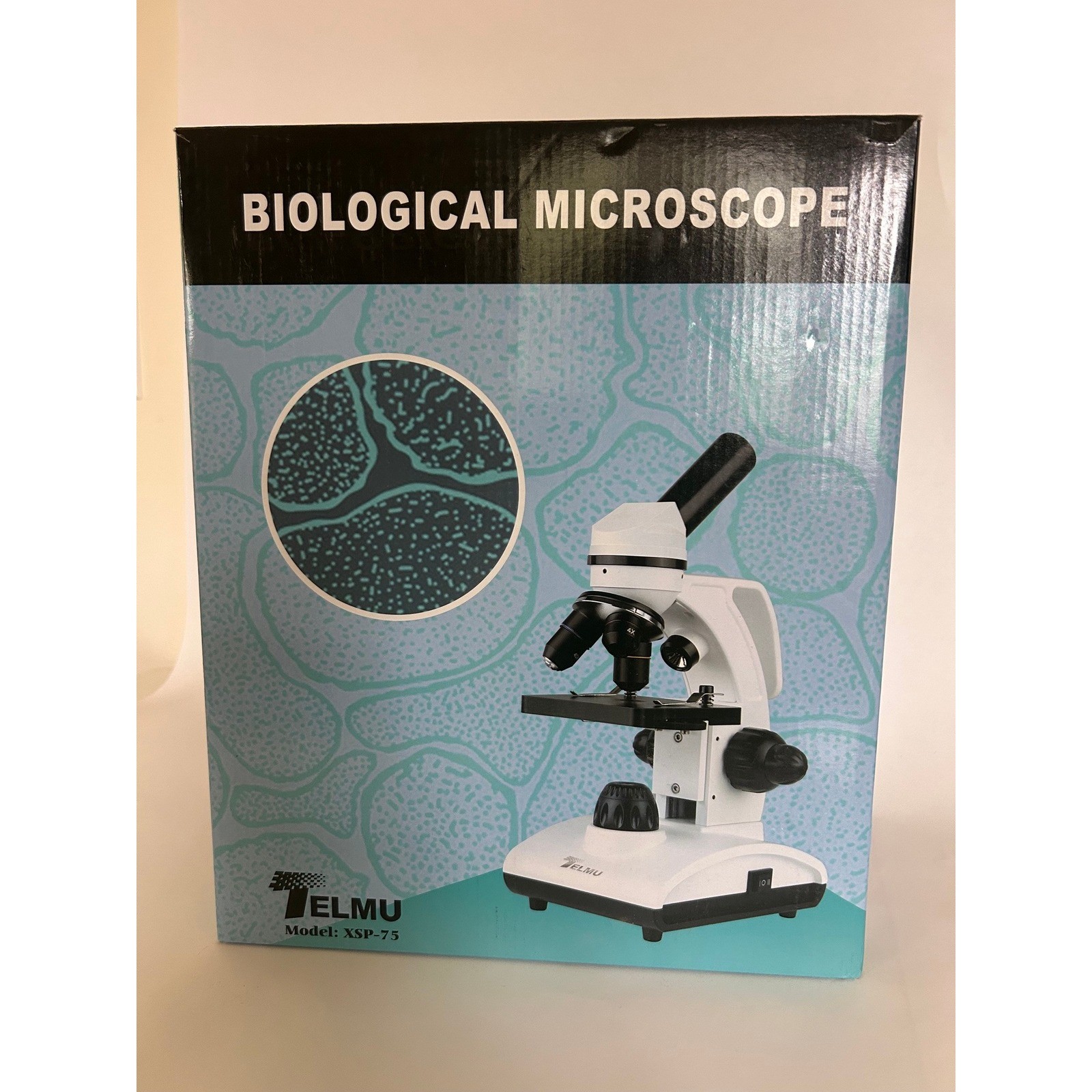 Telmu Biological Microscope XSP 75 Science Education Slides STEM Lab Homeschool