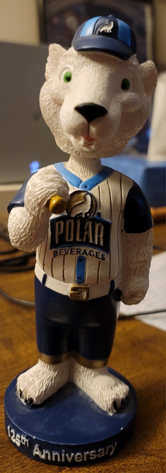 Polar Beverages 2007 Worcester Massachusetts 125th Anniversary Orson Bobblehead