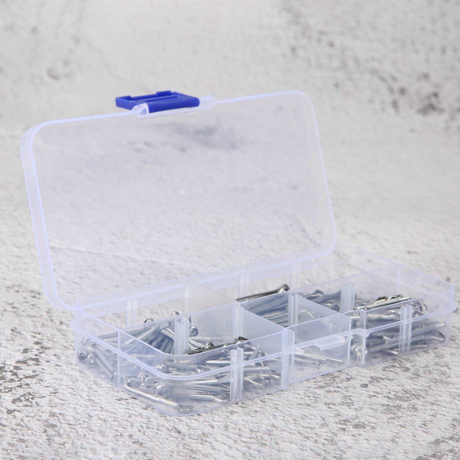 175Pc SPLIT PINS Cotter Fixings Set Assorted Sizes Zinc Plated Steel Hard2812