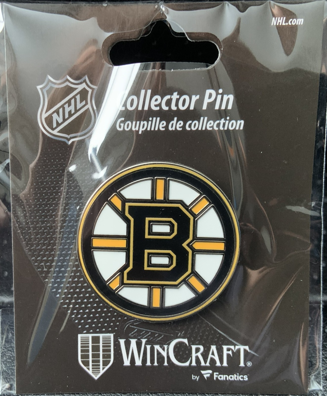BOSTON BRUINS LOGO COLLECTOR PIN NEW WINCRAFT
