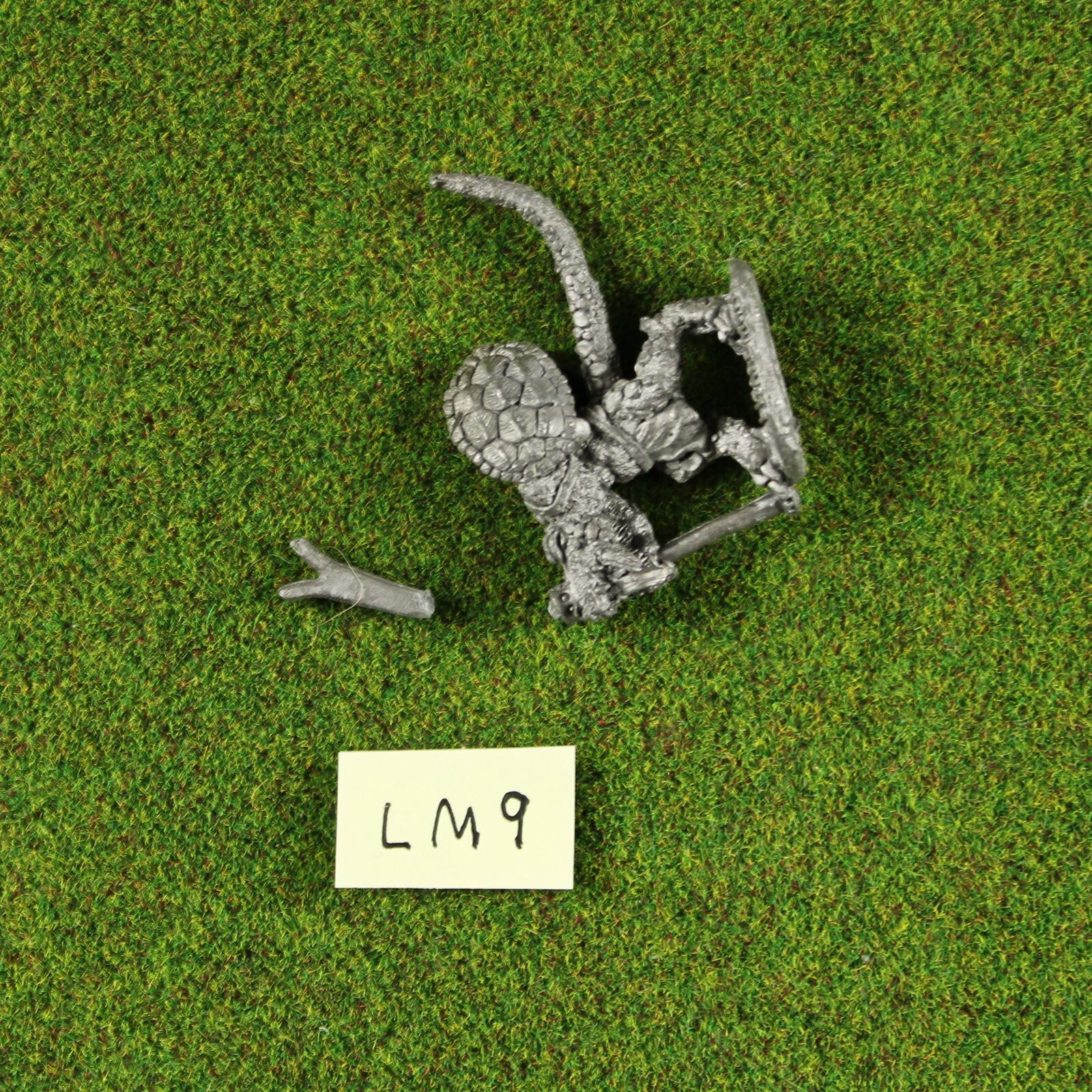Warhammer Classic Citadel C19 Lizardman (BROKEN!) Metal OOP Pre Slotta Lizardmen