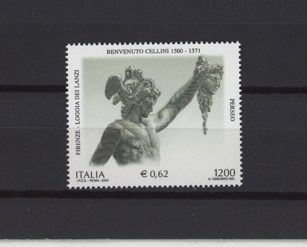 S48637 ITALY MNH 2000 Benvenuto Cellini 1V