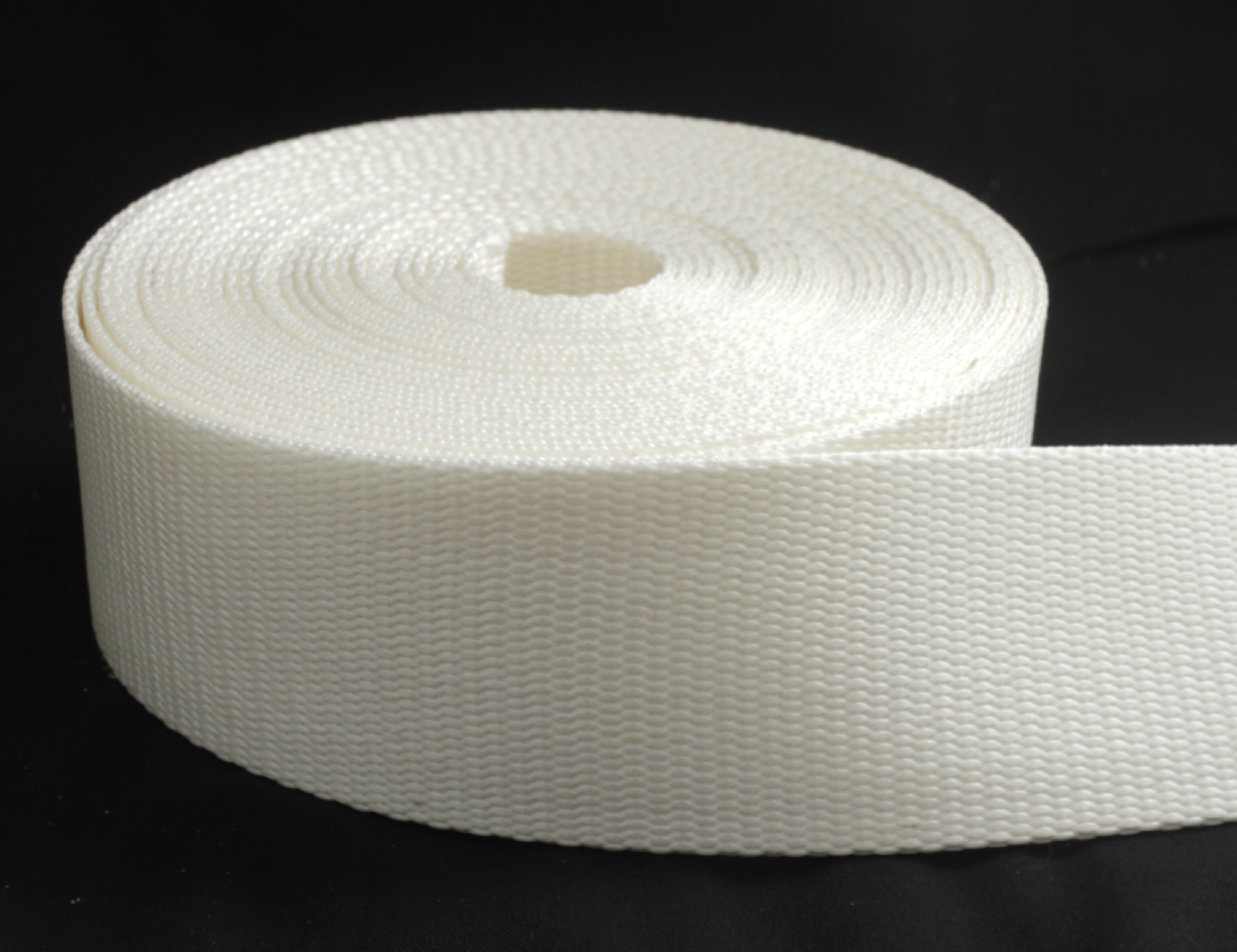 2 inch White Heavy Nylon Webbing 5 yards 2" Nylon Strap