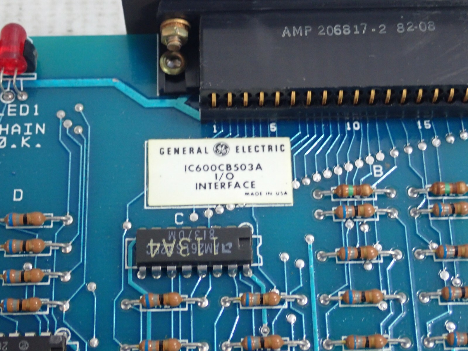 GENERAL ELECTRIC IC600CB503A I/O INTERFACE