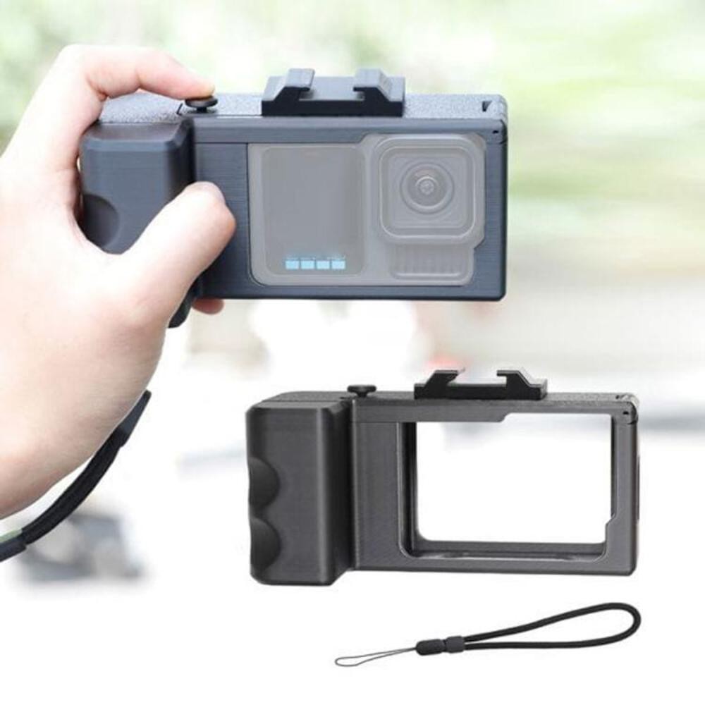 Street Vlogging Handle GoPro HERO13 Black / 12 Black / 11 Black / 10 Black / 9 B